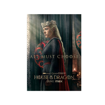 متال پوستر سریال طرح House of the Dragon کد PCD-MB1090