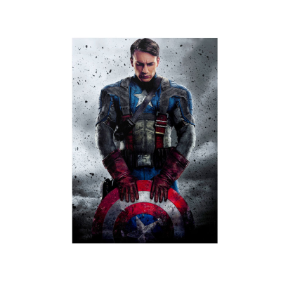 متال پوستر فیلم طرح Captain America کد PCD-MB1066