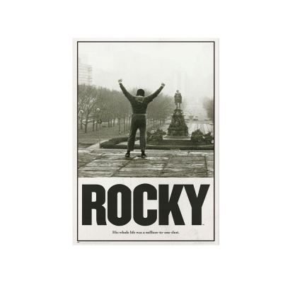 متال پوستر فیلم طرح فیلم راکی ROCKY کد PCD-MB1062