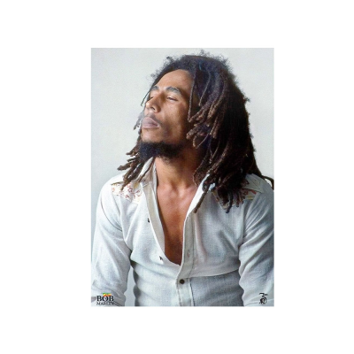 متال پوستر موزیکال طرح Bob Marley کد PCD-MB1058