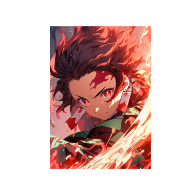 متال پوستر انیمه طرح Naruto کد PCD-MB1037