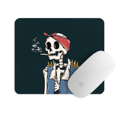 ماوس پد مستر پیکد طرح اسکلت با سیگار کد PCD-MP1018
