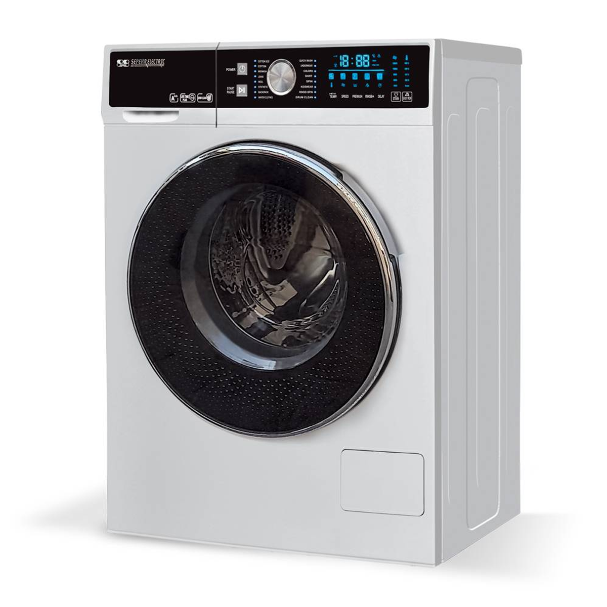 ماشین لباسشویی سپهر الکتریک 9 کیلویی مدل SE1294W-small-image