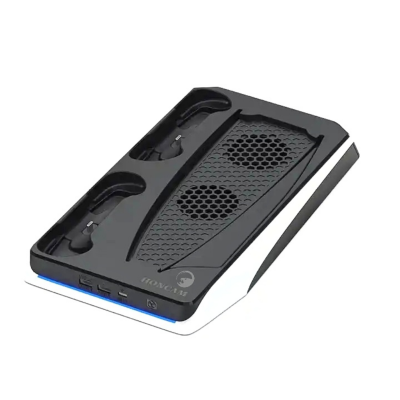 پایه شارژر و استند نگه دارنده دسته پلی استیشن 5 مدل HC-A3799 پایه شارژر و استند نگه دارنده دسته بازی پلی استیشن 5 هونکم مدل HC-A3799