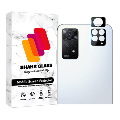 محافظ لنز دوربین گوشی شیائومی Redmi Note 11 Pro 4G - Redmi Note 11 Pro 5G فول شهر گلس مدل LENSFSH