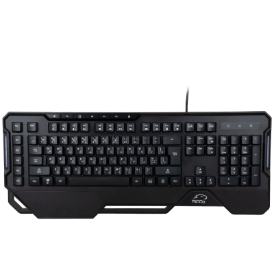 کیبورد گیمینگ تسکو مدل GK 8126، سوییچ ممبران، Full-Size، نورپردازی RGB