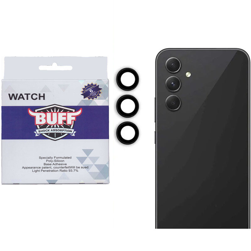 محافظ لنز دوربین گوشی سامسونگ Galaxy S24 FE - A55 - A35 بوف مدل HD-ColorLenz-G