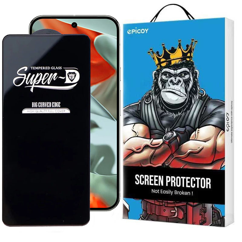 گلس گوشی گوگل Pixel 9 Pro XL اپیکوی مدل Super 5D