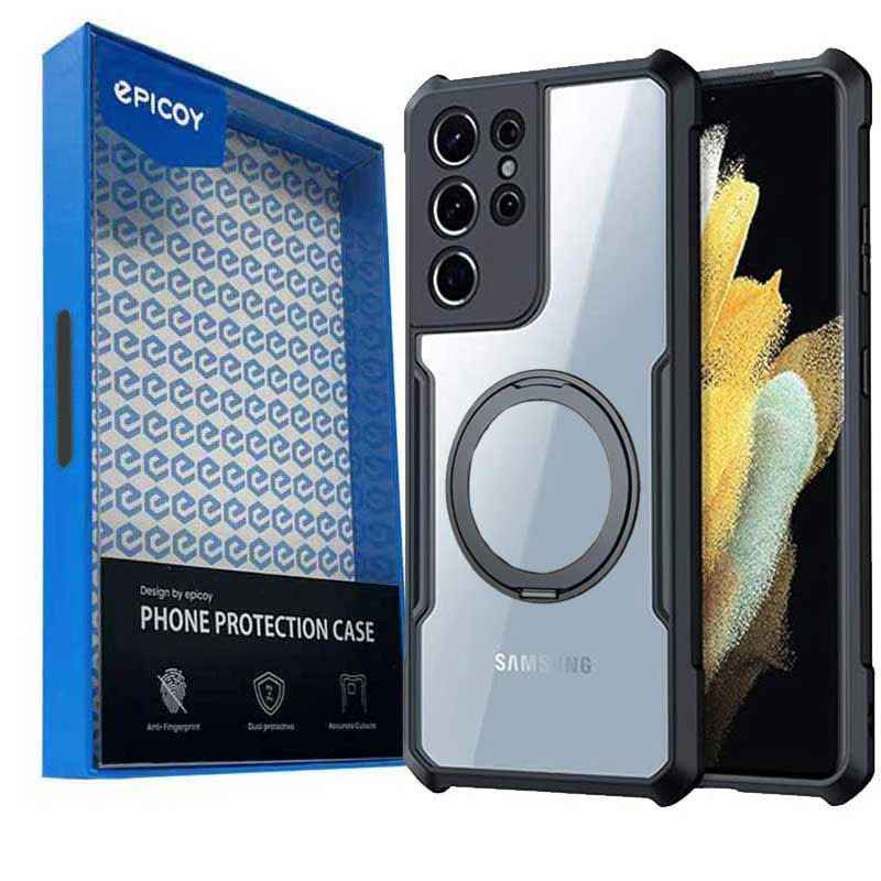 کاور اپیکوی گوشی سامسونگ Galaxy S21 Ultra مدل Xundd Rotating 360 Magnetic