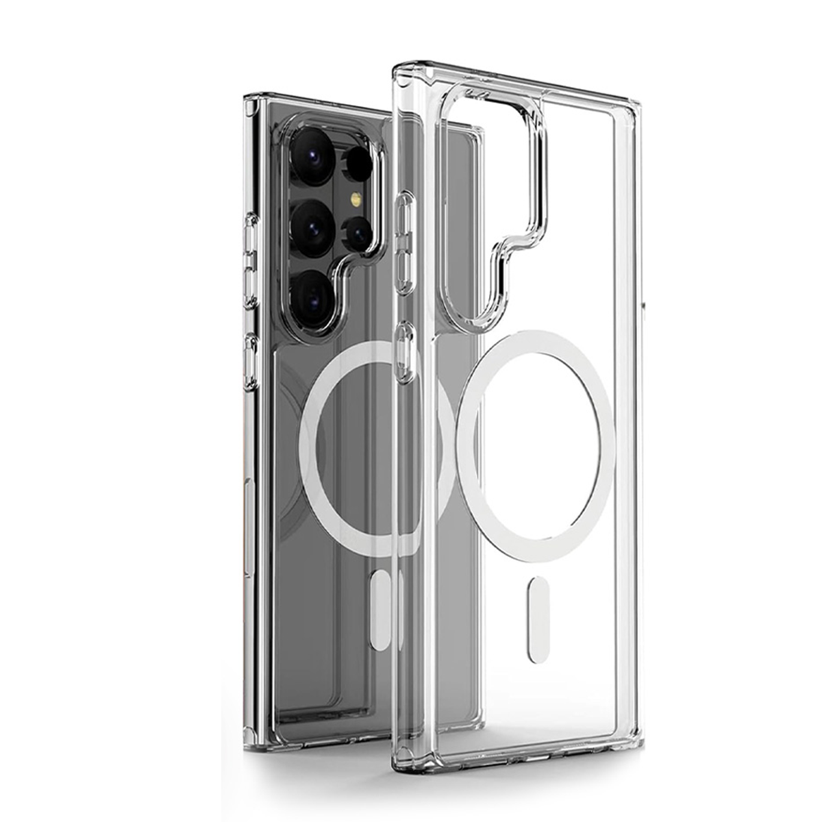 قاب گوشی سامسونگ Galaxy S24 Ultra مک کوی مدل یونیک ژله ای مگ سیف دار قاب گوشی سامسونگ Galaxy S24 Ultra مک کوی مدل یونیک ژله ای مگ سیف دار-small-image