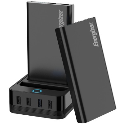 پاوربانک انرجایزر به همراه پایه شارژ مدل PS20000 ظرفیت 20000 میلی آمپر ساعت