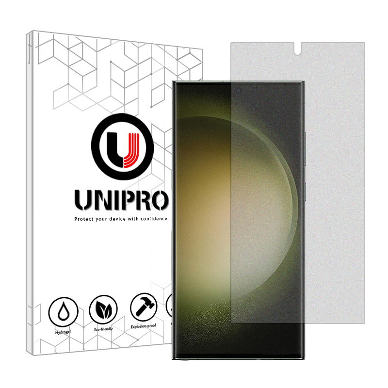 گلس گوشی سامسونگ Galaxy S23 Ultra مات یونی پرو مدل Explosion Proof گلس گوشی سامسونگ Galaxy S23 Ultra مات یونی پرو مدل Explosion Proof