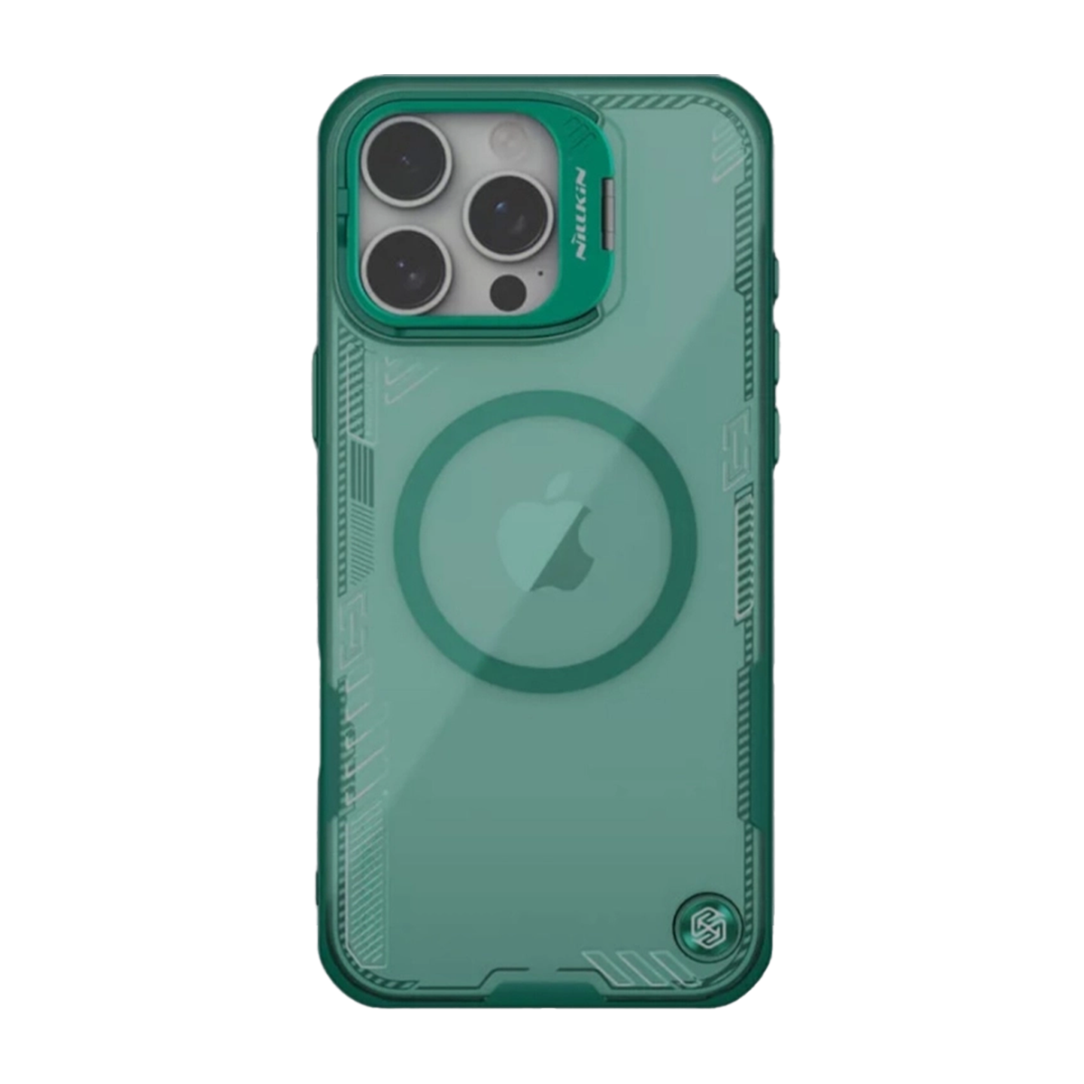 کاور گوشی اپل iPhone 16 Pro Max نیلکین مدل Iceblade Prop Frame Camera MagSafe