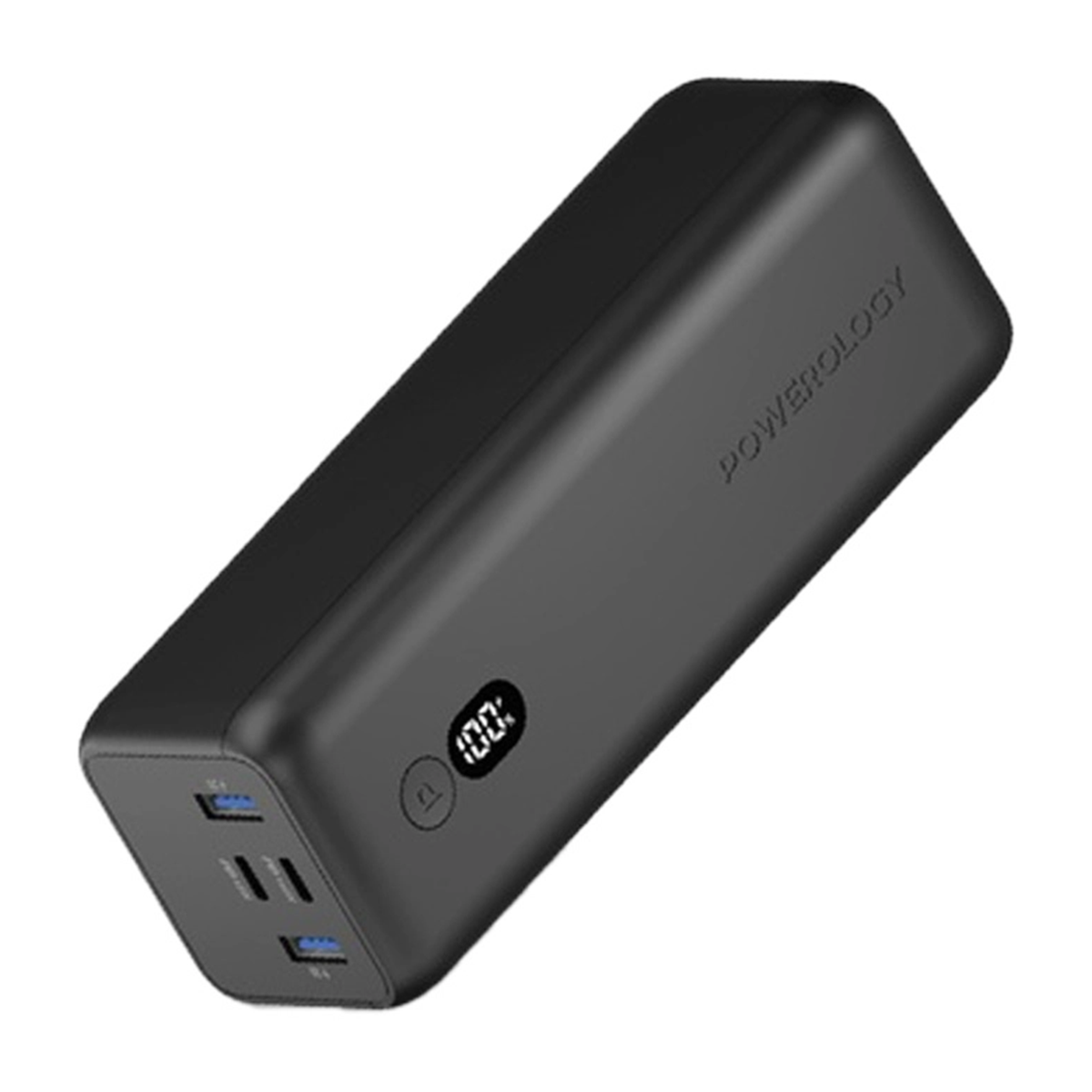پاوربانک پاورولوجی مدل Onyx PPBCHA20 ظرفیت 30000 میلی آمپر ساعت توان 100 وات پاوربانک پاورولوجی مدل Onyx PPBCHA20 ظرفیت 30000 میلی آمپر ساعت توان 100 وات-small-image
