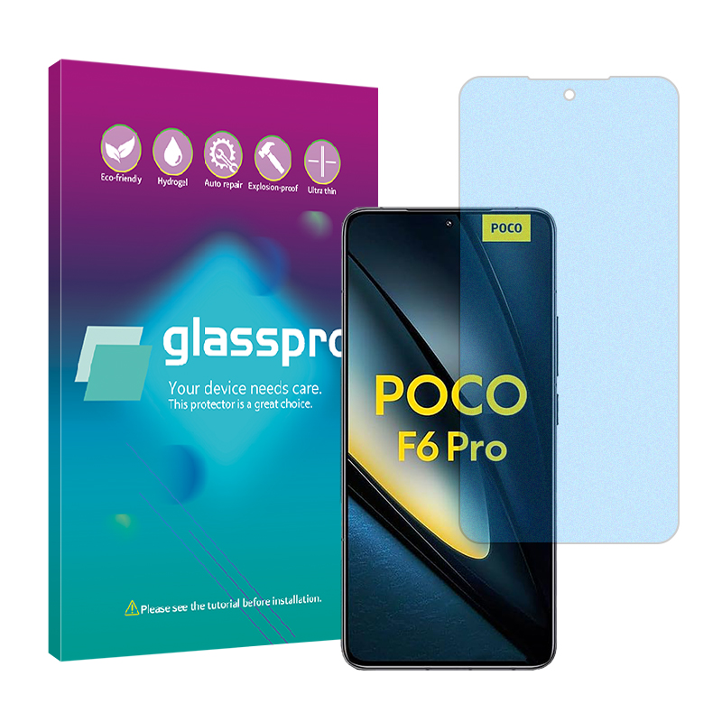 گلس گوشی شیائومی Poco F6 Pro  گلس پرو مدل Resistant آنتی بلو