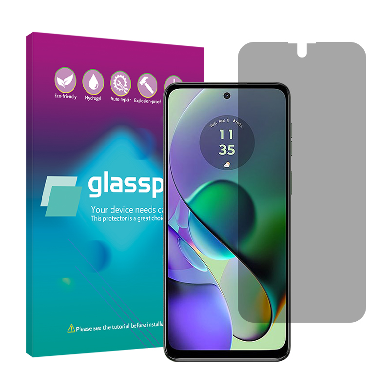 گلس حریم شخصی گوشی موتورولا Moto G54 گلس پرو مدل Resistant