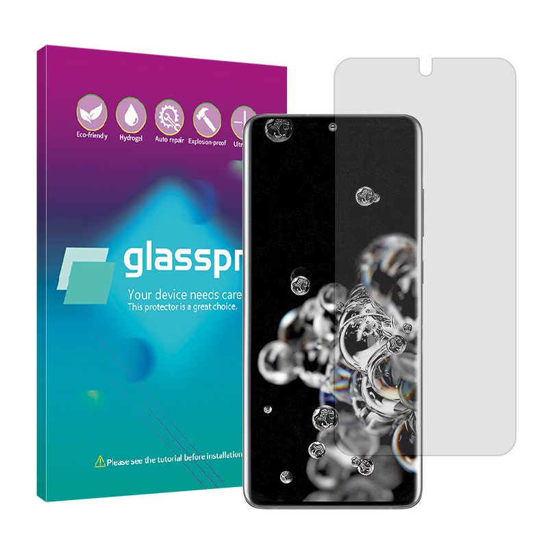 گلس گوشی سامسونگ Galaxy S20 Ultra شفاف گلس پرو مدل Resistant
