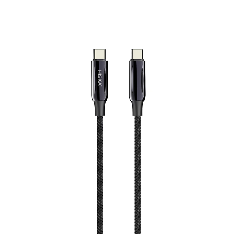 کابل تایپ سی هیسکا مدل LX-16CC طول 1.8 متر کابل تبدیل USB-C هیسکا مدل LX-16CC طول 1.8 متر
