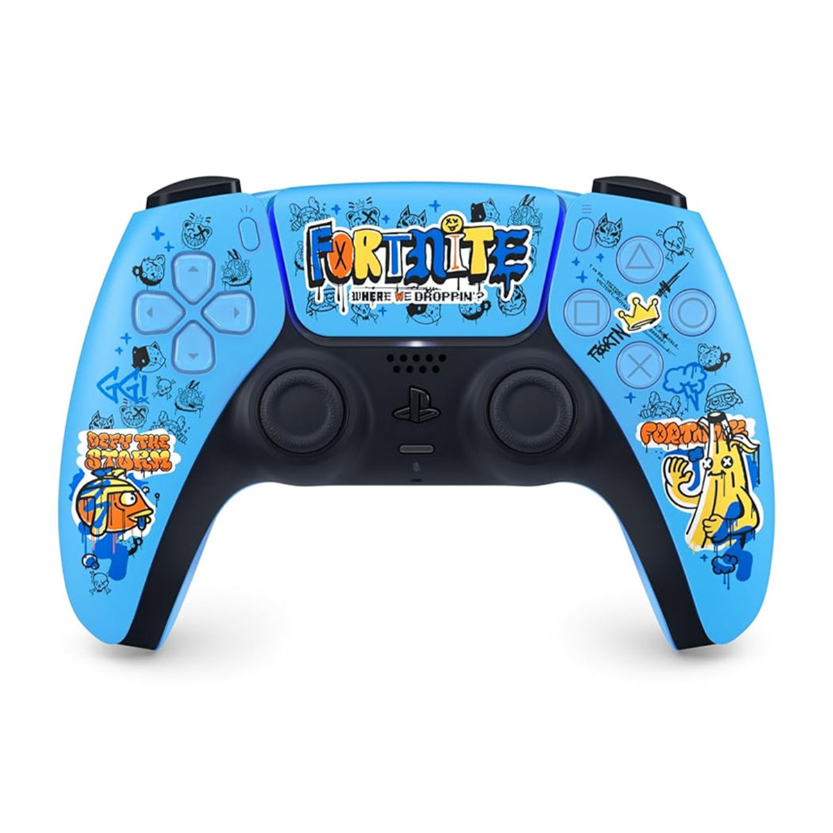 دسته بازی PS5 ستاره آبی مدل Fortnite DualSense دسته بازی PS5 ستاره آبی مدل Fortnite DualSense