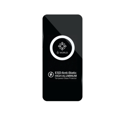 گلس گوشی سامسونگ Galaxy S21 FE 5G ESD شهر گلس مدل آنتی استاتیک ESDGLASS