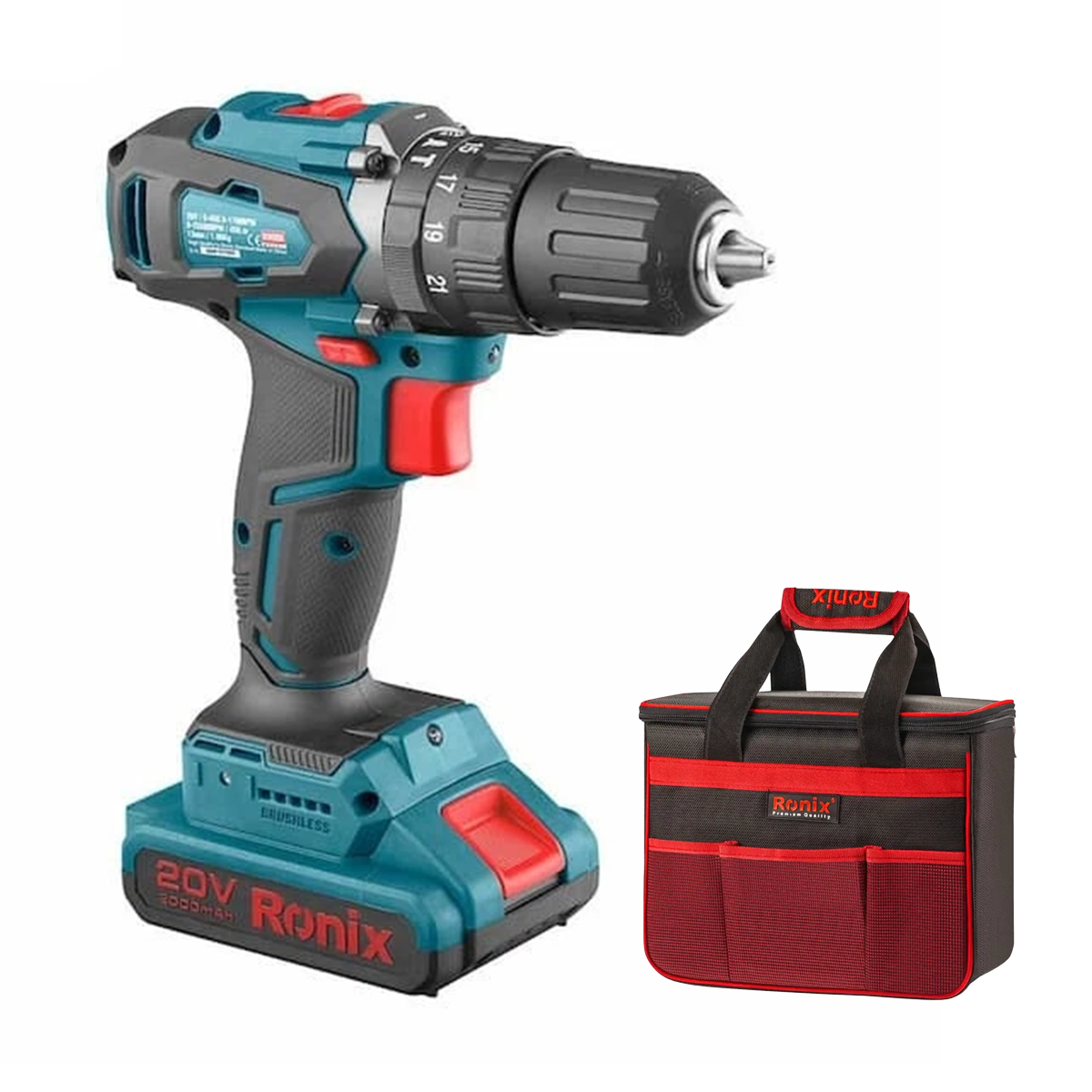 دریل چکشی براشلس رونیکس مدل 8900 سری جدید-small-image