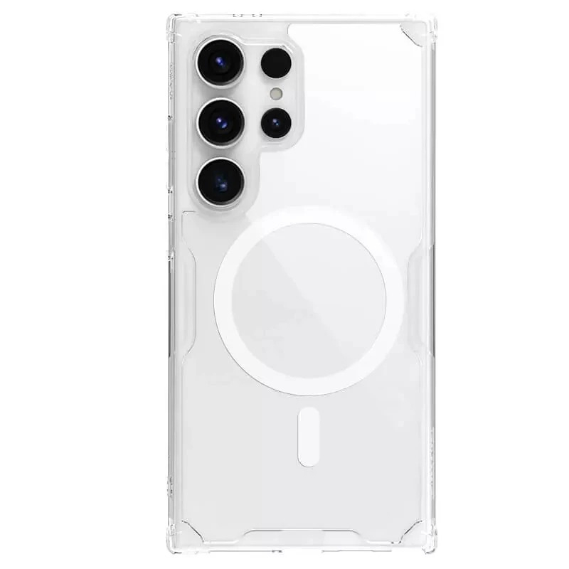 کاور گوشی سامسونگ Galaxy S25 Ultra نیلکین مدل Nature TPU Pro Magnetic