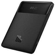 پاوربانک باسئوس مدل PPDGL-01 ظرفیت 20000 میلی آمپر - توان 100 وات  پاوربانک باسئوس مدل PPDGL-01 ظرفیت 20000 میلی آمپر - توان 100 وات