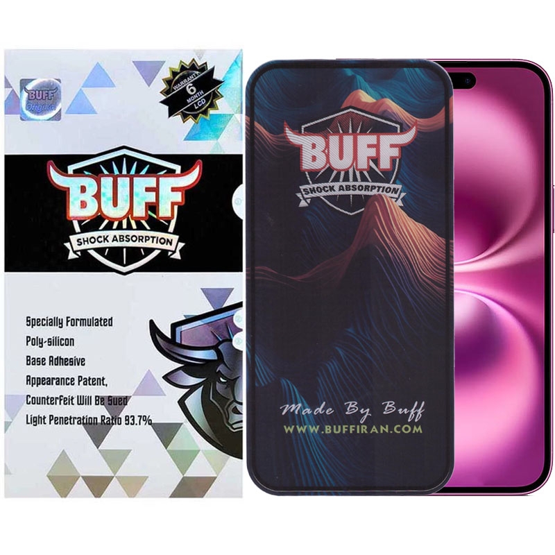 گلس گوشی 5D اپل iPhone 16 Plus بوف مدل Mountain-G