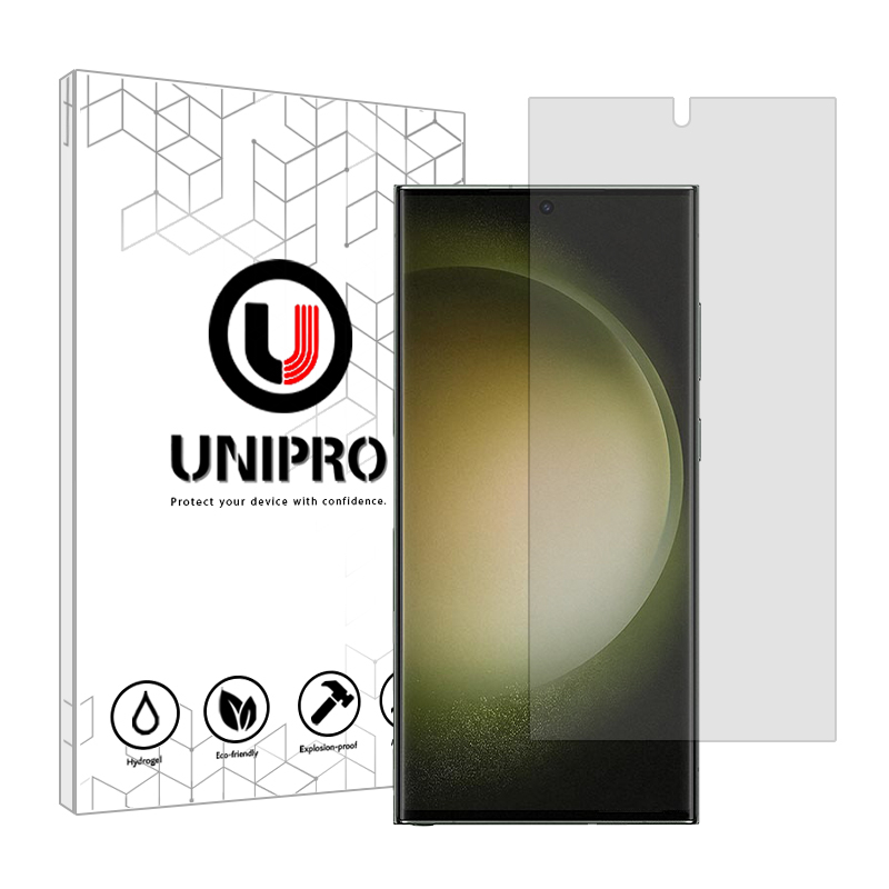 گلس گوشی شفاف سامسونگ Galaxy S23 Ultra یونی پرو مدل Explosion Proof