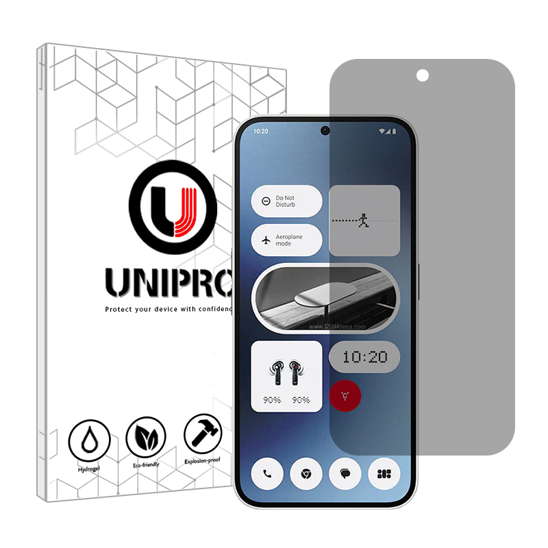 گلس گوشی حریم شخصی ناتینگ فون 2a یونی پرو مدل Explosion Proof گلس گوشی حریم شخصی ناتینگ فون 2a یونی پرو مدل Explosion Proof