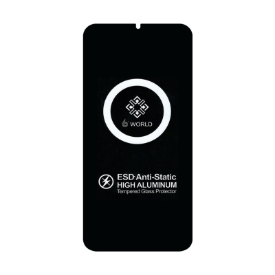 گلس گوشی سامسونگ A15 4G ESD شهر گلس مدل آنتی استاتیک ESDGLASS