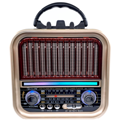 رادیو گولون مدل RX-730SD اسپیکر بلوتوثی قابل حمل گولون مدل RX-730SD