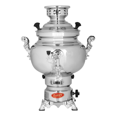 سماور گازی زرین مدل نگین ظرفیت 5 لیتر