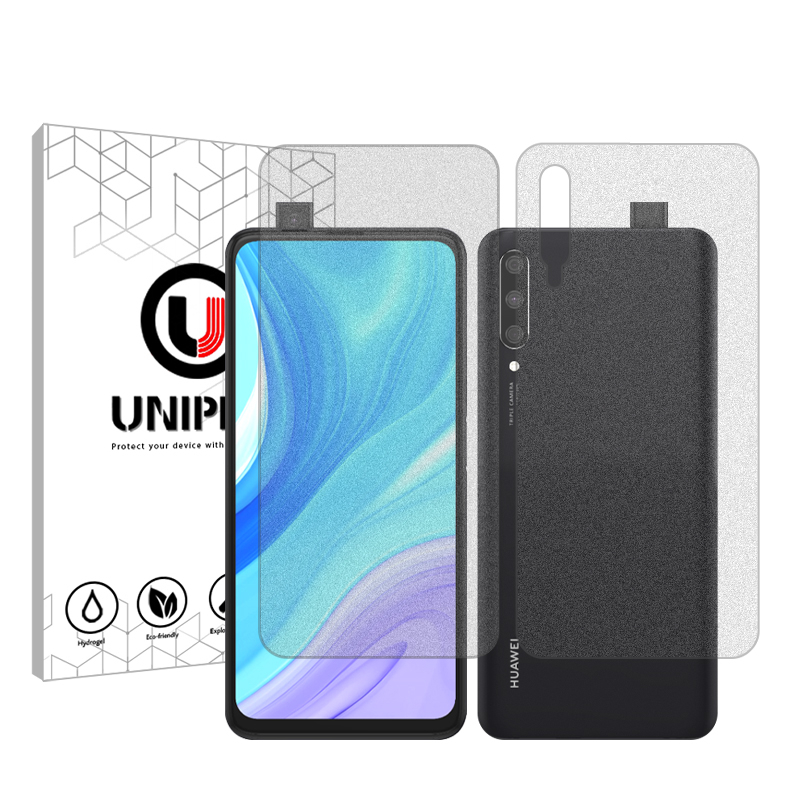 گلس گوشی هوآوی Y9s یونی پرو مدل Explosion Proof به همراه محافظ پشت گوشی