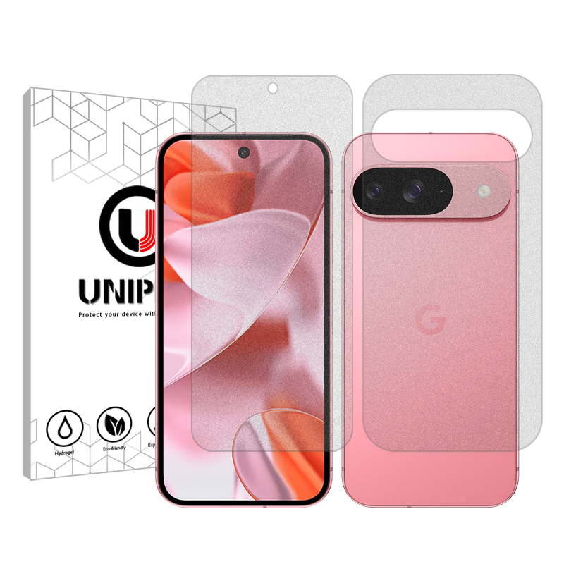 گلس گوشی مات گوگل Pixel 9 یونی پرو مدل Explosion Proof به همراه محافظ پشت گوشی گلس گوشی مات گوگل Pixel 9 یونی پرو مدل Explosion Proof به همراه محافظ پشت گوشی