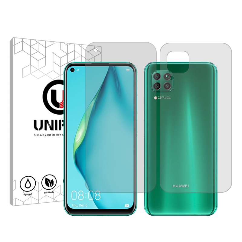 گلس گوشی شفاف هوآوی nova 7i یونی پرو مدل Star 5 به همراه محافظ پشت گوشی