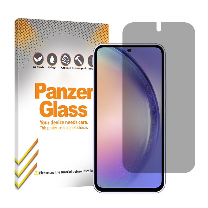 گلس گوشی حریم شخصی سامسونگ Galaxy A54 پنزر گلس مدل Resistant