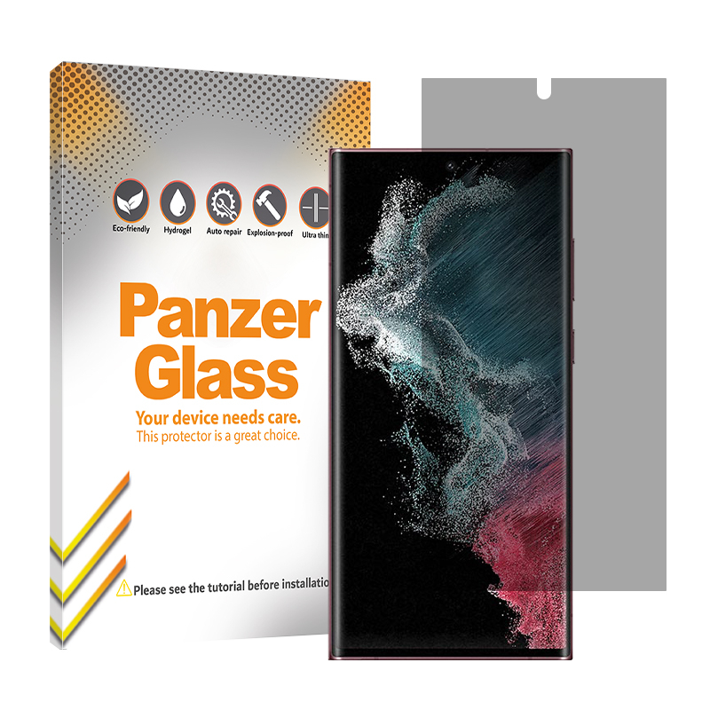 گلس گوشی حریم شخصی سامسونگ Galaxy S22 Ultra 5G پنزر گلس مدل Resistant