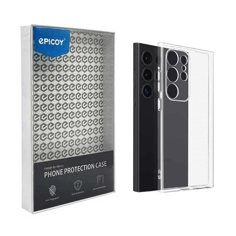 کاور گوشی سامسونگ Galaxy S25 Ultra اپیکوی مدل Transparent Clear