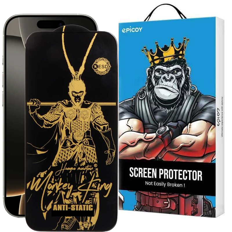 گلس گوشی اپل iPhone 16 Pro اپیکوی مدل Wukong ESD