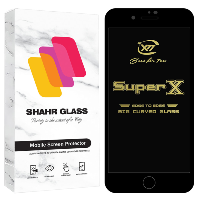 گلس گوشی اپل iPhone 8 سوپر ایکس شهر گلس مدل SUPXS30