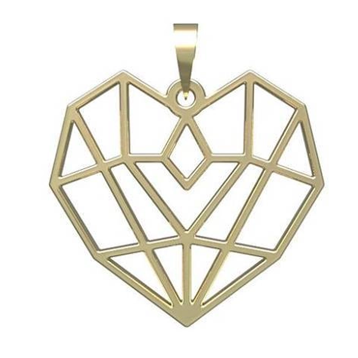 پلاک طلا زنانه طرح قلب اپال گلد کد sh0173 پلاک طلا زنانه طرح قلب اپال گلد کد sh0173