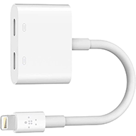 مبدل 1 به 2 لایتنینگ بلکین مدل F8J198BT طول 0.14 متر کابل 1 به 2 لایتنینگ بلکین مدل F8J198BT طول 0.14 متر-small-image