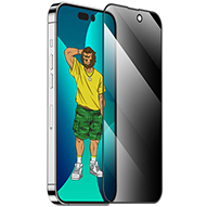  محافظ صفحه نمایش گرین مدل 3D Silicone Privacy-HD Plus مناسب برای گوشی موبایل اپل مدل iPhone 14 Pro-small-image