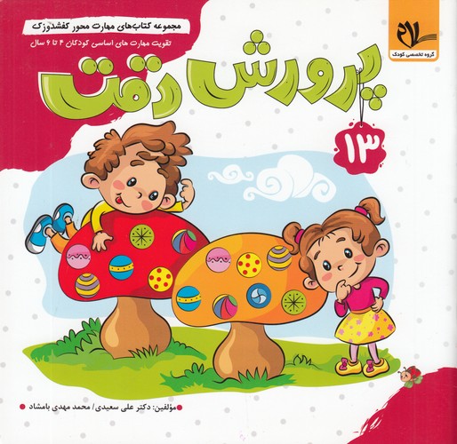 کتاب مجموعه کتاب های مهارت محور کفشدوزک 13- پرورش دقت نشر سلام کتاب